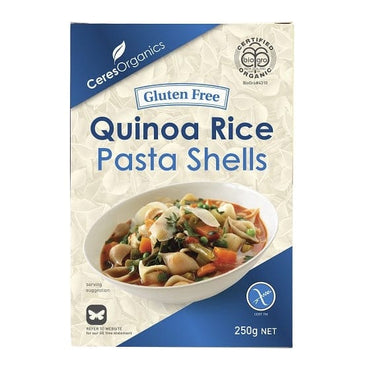 Ceres Quinoa Rice Pasta Shells 250g